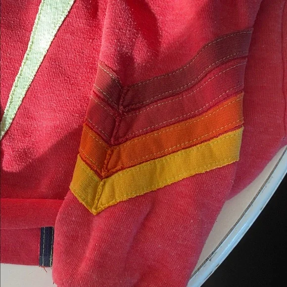 Aviator Nation Red Fleece Hoodie Sweatshirt unisex